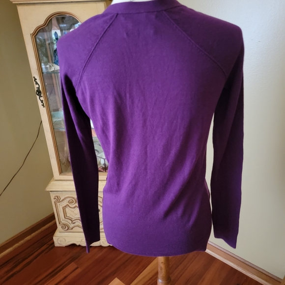 A/X ARMANI EXCHANGE | PURPLE CARDIGAN - Picture 10 of 14